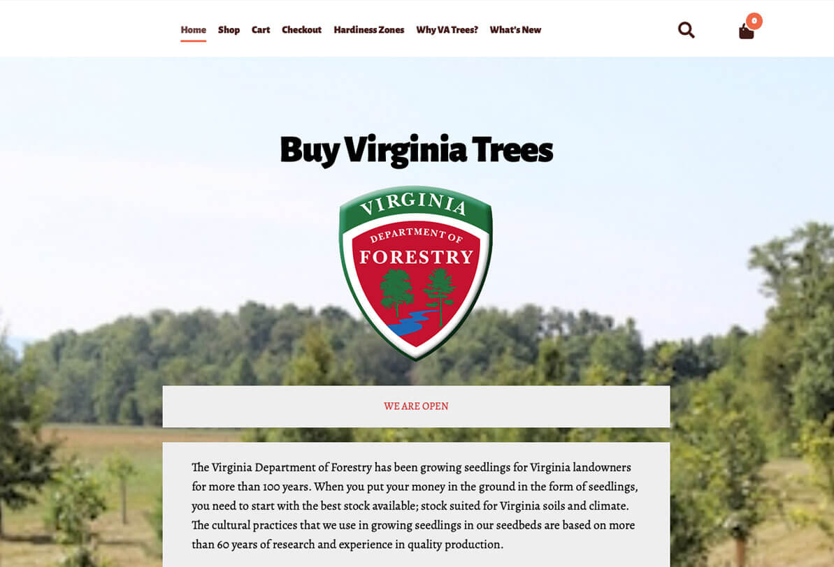 Virginia Department of Forestry’s Buy Virginia Trees